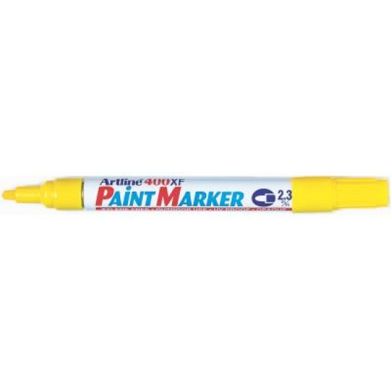 artline 400 paint marker yellow