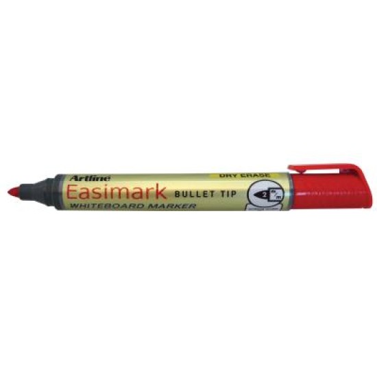 artline easimark 157 w-board 2mm red