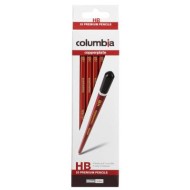 COLUMBIA PENCIL COPPERPLATE HEX HB 
