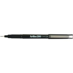 artline 200 fineline pen 0.4mm black artline 200 fineline pen 0.4mm black