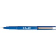 artline 200 fineline pen 0.4mm blue