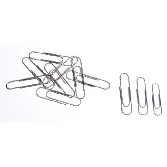 ESSELTE PAPER CLIP LGE ROUND 33MM BX100