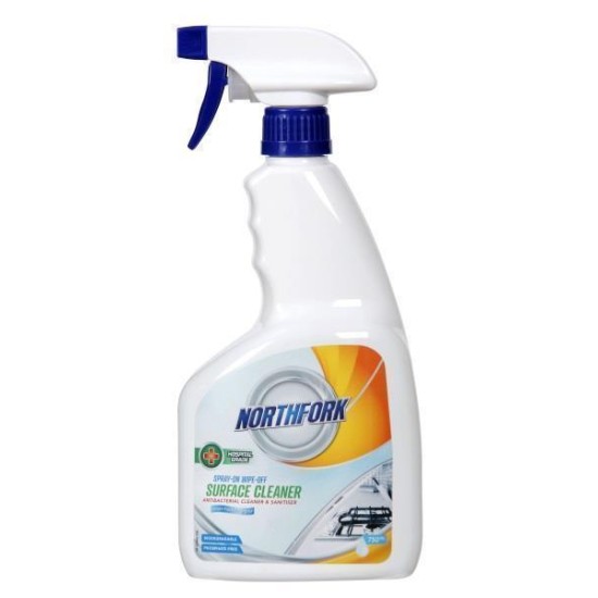 NORTHFORK 750ML SPRAY/WIPE SURFACE CLEAN