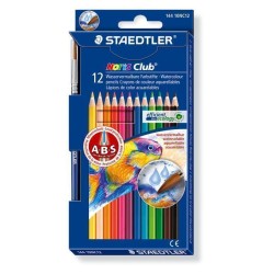Noris® aquarell watercolour pencils - asst 12's Noris® aquarell watercolour pencils - asst 12's