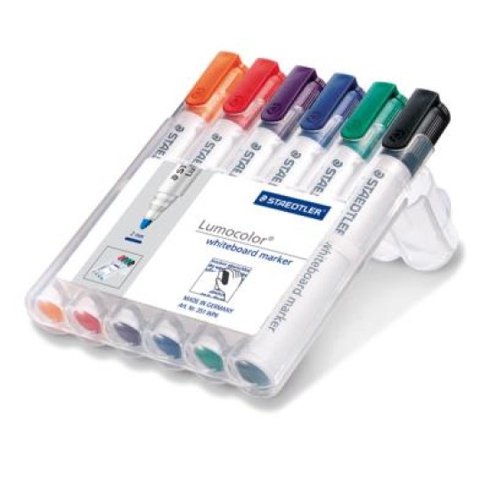 whiteboard marker bullet point, wallet 6 asst