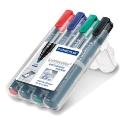 permanent marker bullet point, wallet 4 asst colours 