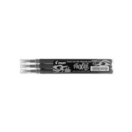 Pilot Frixion Erasable Refill Fine Black, Pack of 3 (BLS-FR7-B-S3P)