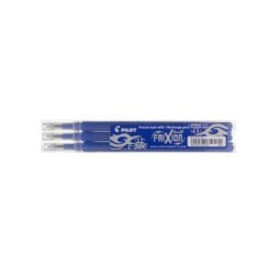Pilot Frixion Erasable Refill Fine Blue, Pack of 3 (BLS-FR7-L-S3P)