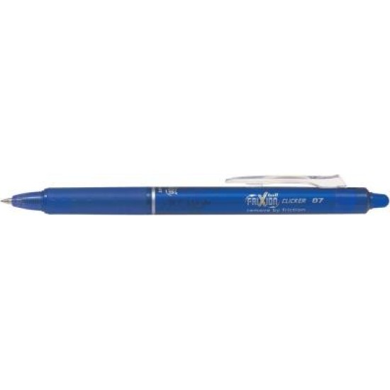 Pilot Frixion Clicker Erasable Fine Blue (BLRT-FR7-L)