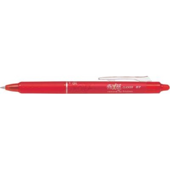 Pilot Frixion Clicker Erasable Fine Red (BLRT-FR7-R)