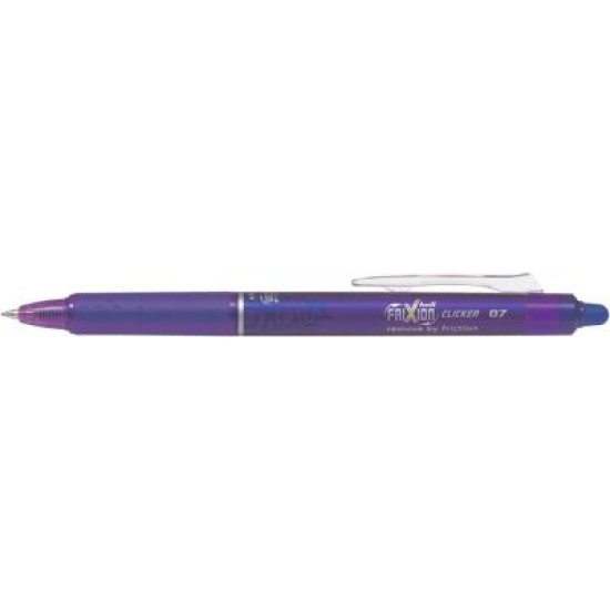 Pilot Frixion Clicker Erasable Fine Violet (BLRT-FR7-V)