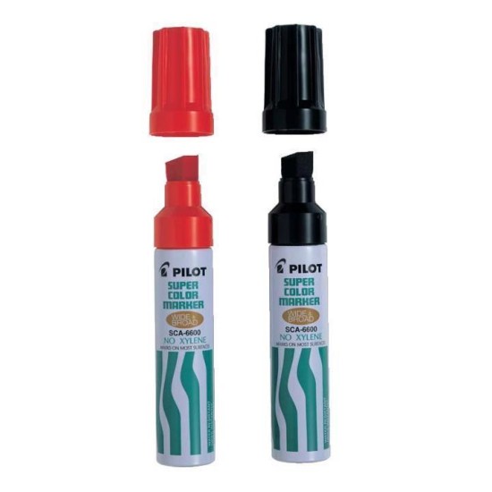 Pilot SCA 6600 Permanent Marker Jumbo Red (SCA-6600-R)