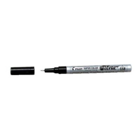 Pilot Super Colour Paint Marker Extra Fine Silver (SC-S-EF)