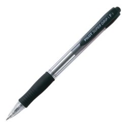 Pilot Super Grip Ballpoint Fine Black (BPGP-10R-F-B-B) Pilot Super Grip Ballpoint Fine Black (BPGP-10R-F-B-B)