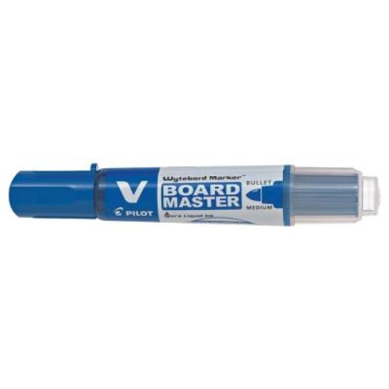 Pilot BeGreen V Board Whiteboard Marker Bullet Blue (WBMA-VBM-M-L-BG)