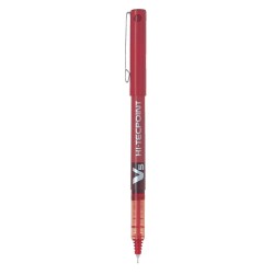 Pilot Hi-Tecpoint V5 Rollerball Extra Fine Red (BX-V5-R)