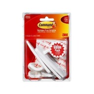 Command Hook 17003-3 Large White, Pack of 3