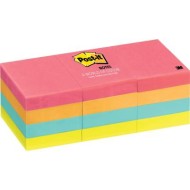 Post-it Notes 653-AN 35x48mm Poptimistic (Cape Town), Pack of 12
