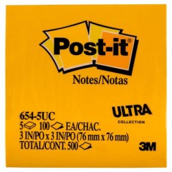 Post-it Notes 654-5AU 76x76mm Floral Fantasy (Jaipur), Pack of 5