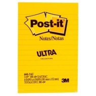 Post-it Lined Notes 660-3AU 101x152mm Floral Fantasy (Jaipur), Pack of 3