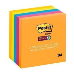 Post-it Super Sticky Notes 654-5SSAU 76x76mm Energy (Rio), Pack of 5