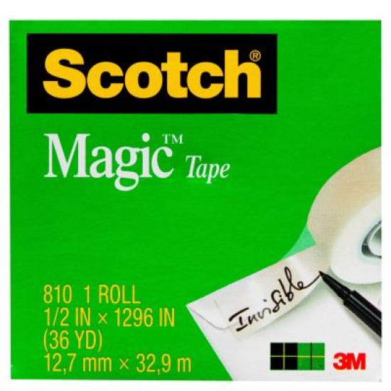 Scotch Magic Tape 810 12.7mm x 33m