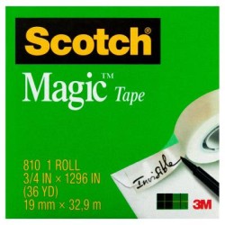 Scotch Magic Tape 810 19mm x 33m