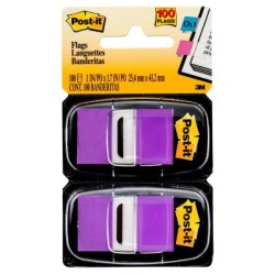 Post-it Flags 680-PU2 25x43mm Purple, Pack of 2