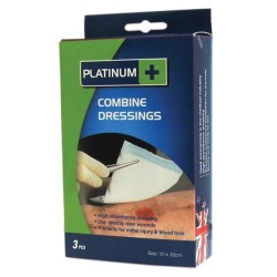 Platinum Combine Dressings 10cm x 10cm Platinum Combine Dressings 10cm x 10cm