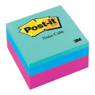 Post-it Notes Memo Cube 2027-RCR 76x76mm Pink Wave 400sh