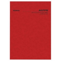 MILFORD FSC 70% MIX A4 JOURNAL 26 LEAF LIMP ACCOUNT BOOK