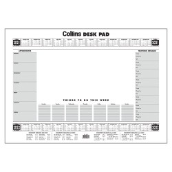 DIARIES 2027 Collins A2 Executive Desk Pad 50lf 2024 2025 page: 52