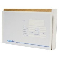 CODAFILE FILE STANDARD WITH LEFT HAND POCKET BOX 50