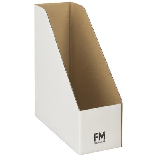 FM MAGAZINE FILE NO3 WHITE 100X280X250MM