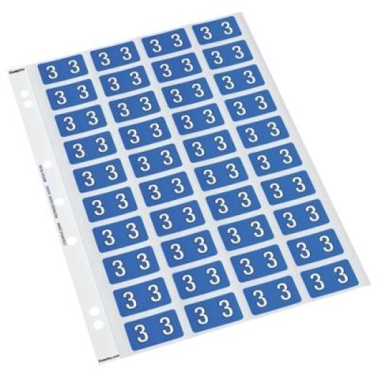 CDF 25MM NUMERIC LAB 3 SINGLES