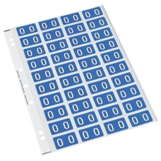 CDF 25MM ALPHA LABEL O Single Sheets