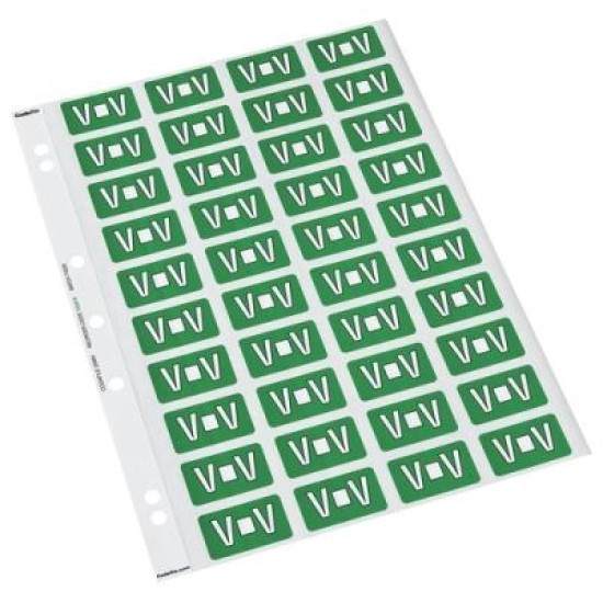 CDF 25MM ALPHA LABEL V SINGLES