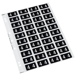 CDF 25MM NUMERIC LAB 4 SINGLES
