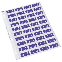 CDF 25MM ALPHA LABEL J SINGLES
