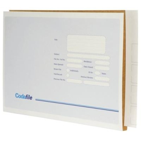 CODAFILE FILE EXTRA LARGE 45MM BOX 100