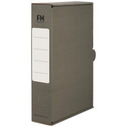 FM STORAGE CARTON GREY FOOLSCAP COLOURED FM STORAGE CARTON GREY FOOLSCAP COLOURED