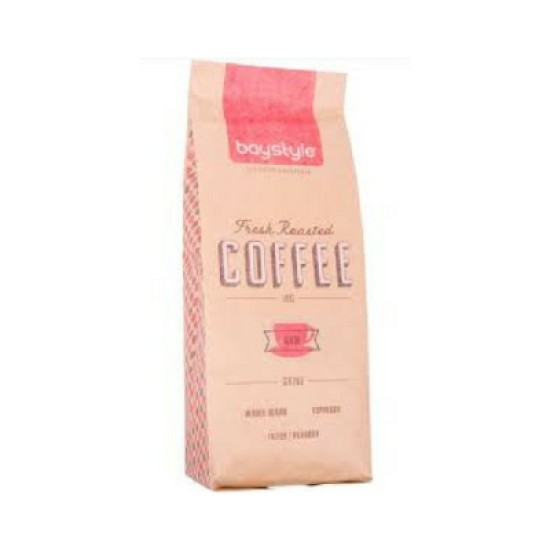 Baystyle Coffee Plunger Ground Organic 1Kg
