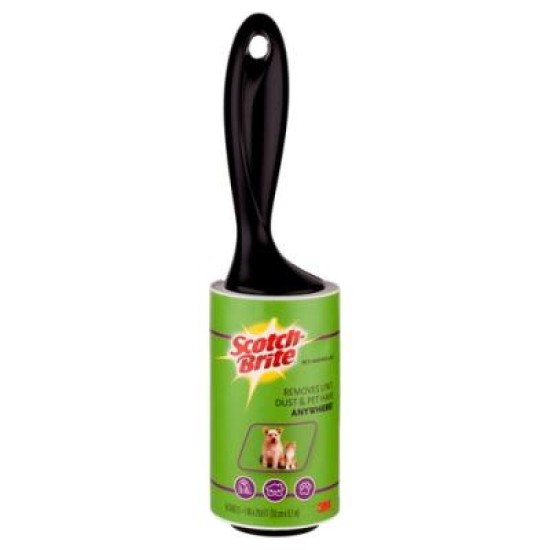 Scotch-Brite Pet Lint Roller 837R 56 Sheet