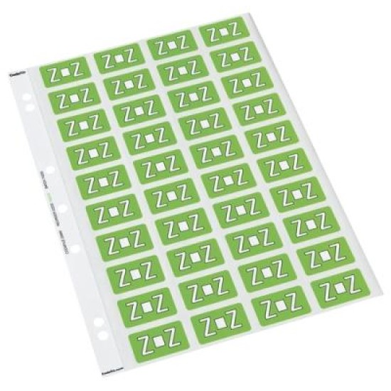 CDF 25MM ALPHA LABEL Z SINGLES