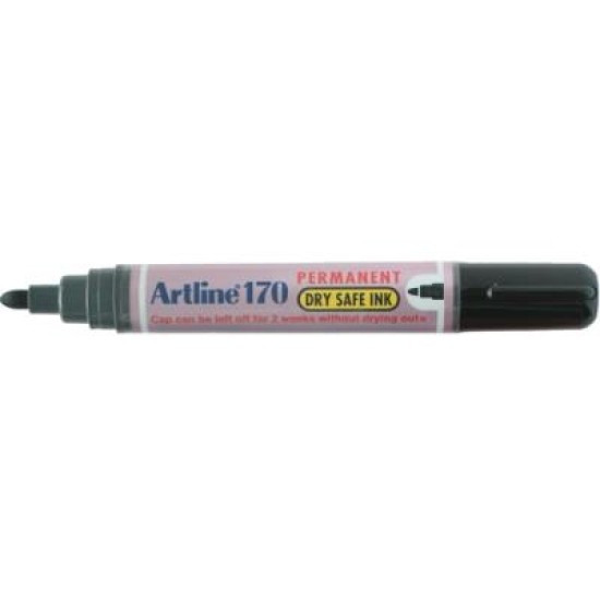 ARTLINE 170 DRY SAFE PERM MARKER BLACK