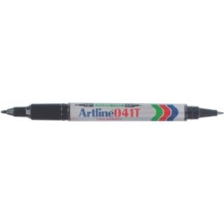 ARTLINE 041T BI-NIB PERM MARKER BLACK