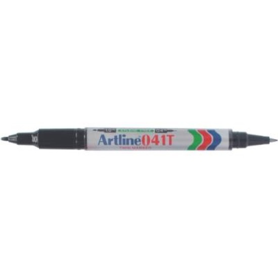 ARTLINE 041T BI-NIB PERM MARKER BLACK