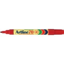 ARTLINE 70 PERMANENT MARKER RED