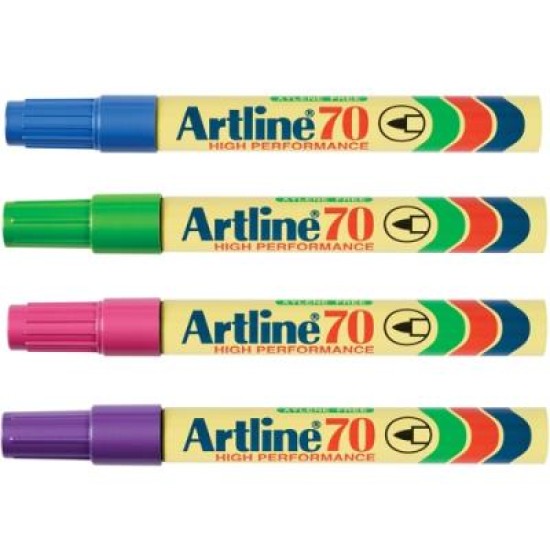 ARTLINE 70 PERMANENT MARKER BRIGHTS ASST