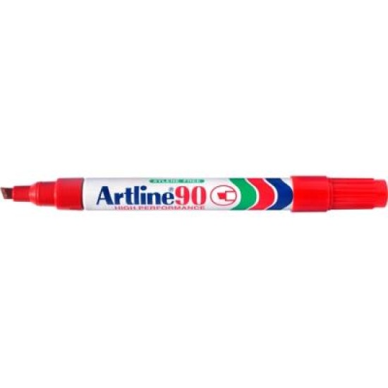 ARTLINE 90 PERMANENT MARKER RED